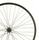 WAM - Bike wheel rear 28, w/o casette, centerlock disc, black