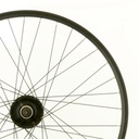 WAM - Bike wheel rear 28, Alfine8 for belt-drive, centerlock disc, black