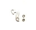 Derailleur hanger silver with Screws for model C282/283/287