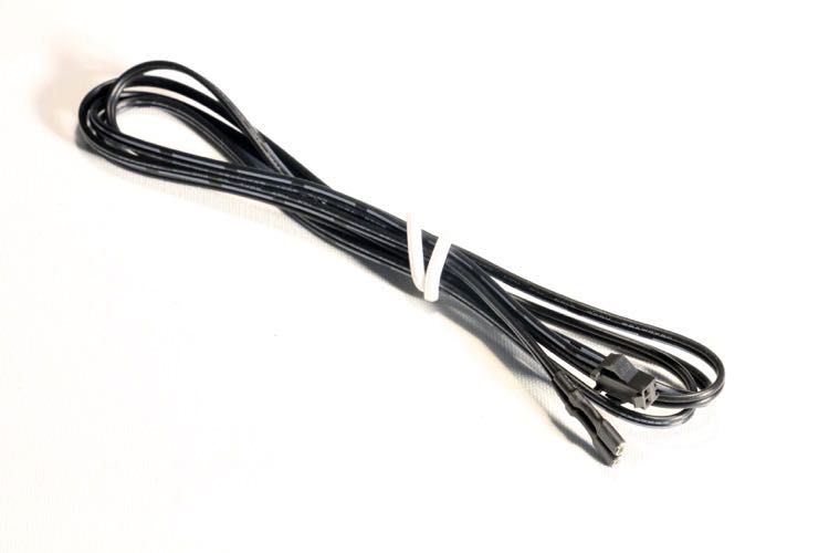 Spanninga, front light cable black L=1300mm