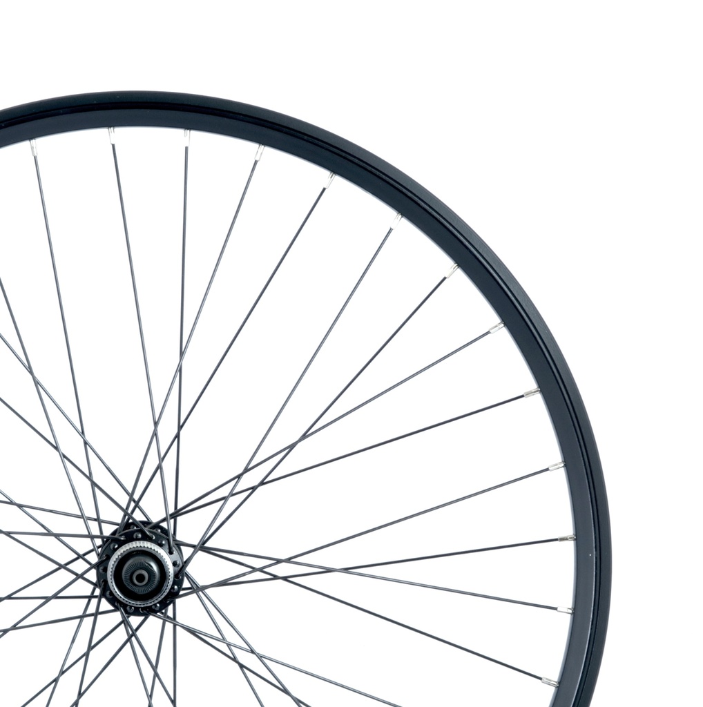 WAM - Bike wheel front 26, centerlock disc, black