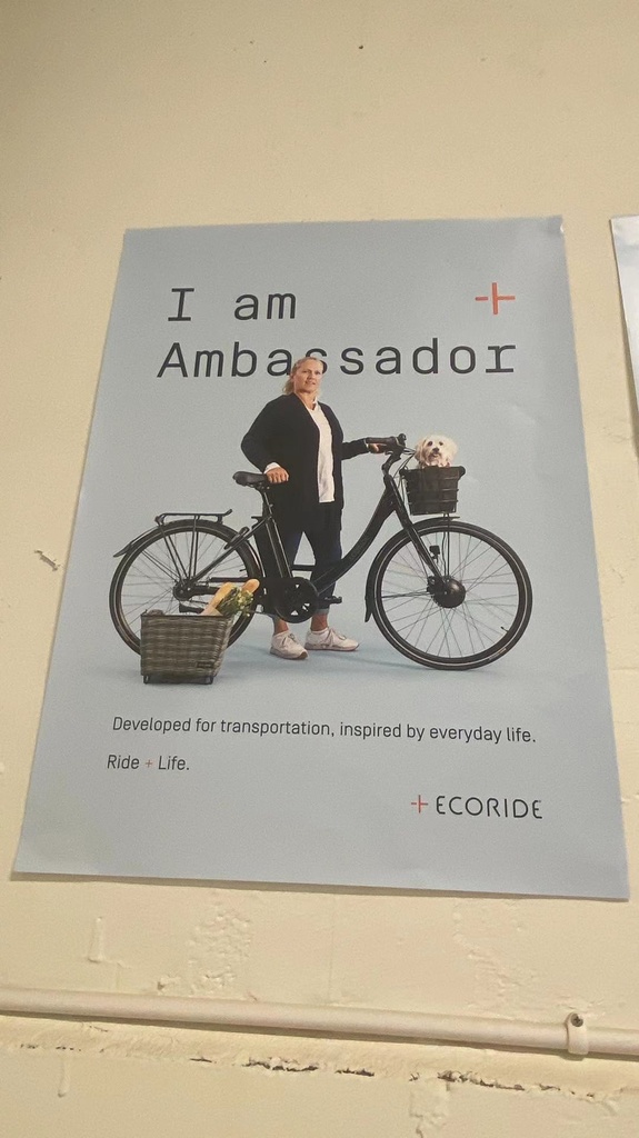 Poster 50X70 I am Ambassador
