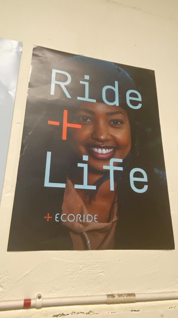 Poster 50X70 Ride life, version 1