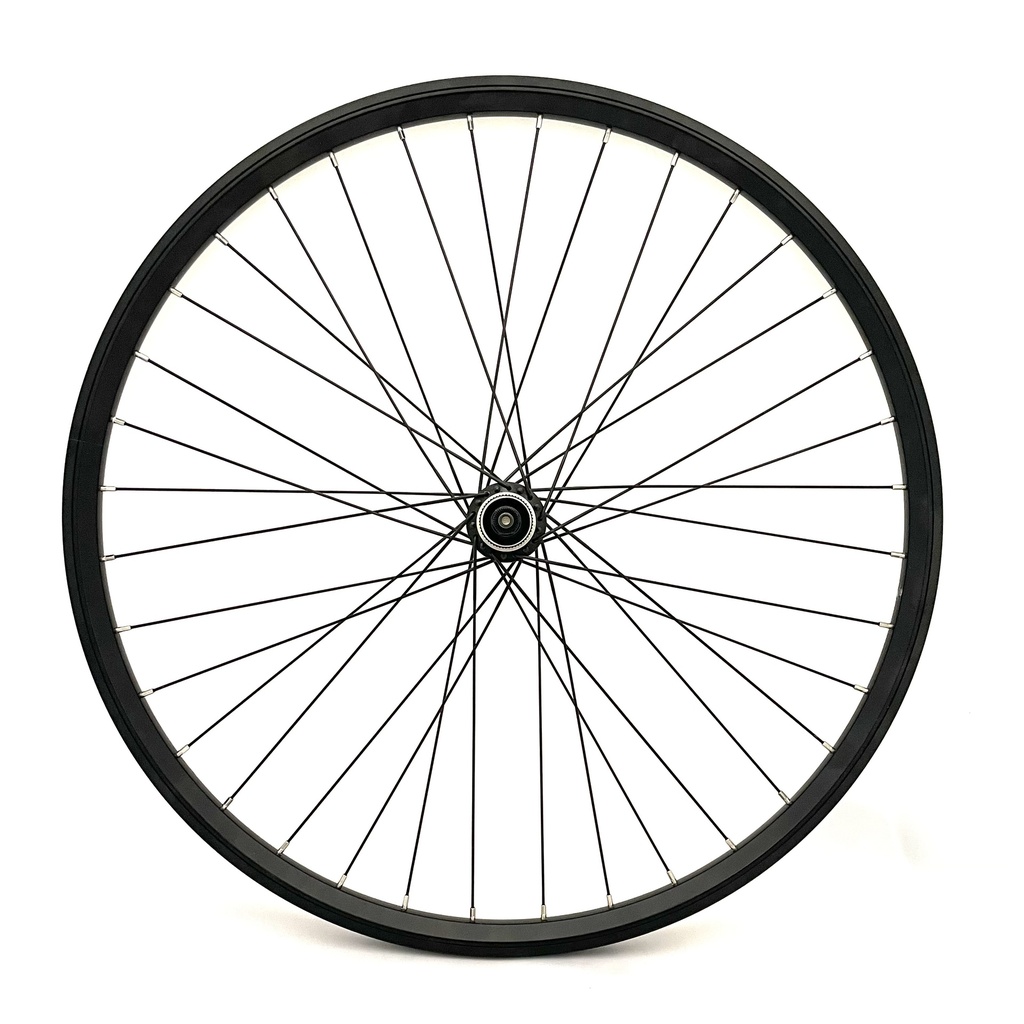WAM - Bike wheel rear 27, centerlock disc, black