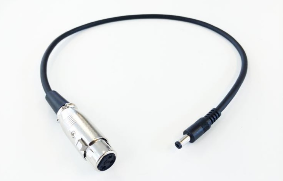 MDA charging adapter 3PIN microphone female (1+2-3 empty) +5521 male, cable length 0.5M