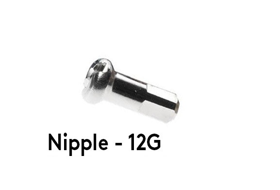 Nipple SLE silver 12G