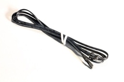 [241ZBK0019] Spanninga, front light cable black L=1300mm