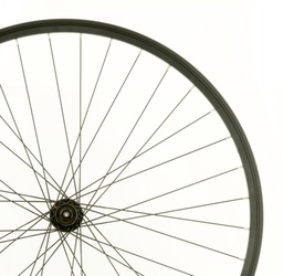 [592WNMER28BK0003] WAM - Bike wheel rear 28, w/o casette, centerlock disc, black