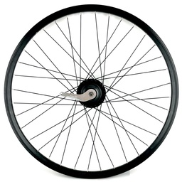 [592WNMER28BK0007] WAM - Bike wheel rear 28, Nexus 5, coaster, black