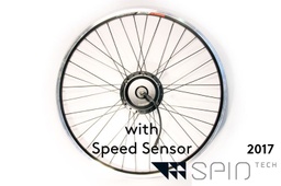 [591-MWF1012-ss] Motor Wheel F26 100mm SpinTech-F1, for rim brake