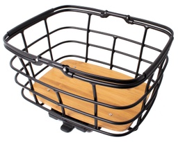 [412BBK0011] Atran velo, 1757-71L, DUO LARGE multi basket with AVS, Matt black