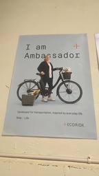 [311PNA0001] Poster 50X70 I am Ambassador