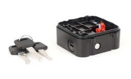 [210ERZBK0005] Greenway ZZ609 Battery bottom, including battery lock and keys, sealed with quick connect plug
