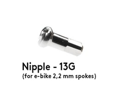 [226N13SI0001] Nuts SLE silver 13G